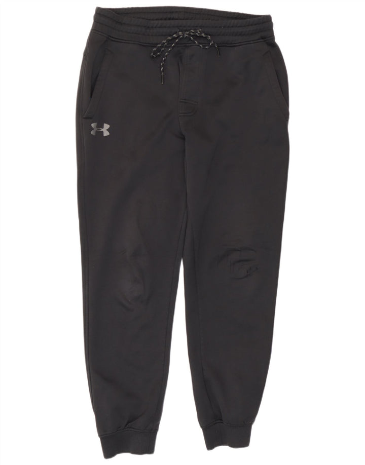Męskie spodnie dresowe Under Armour, duże, czarne, poliestrowe