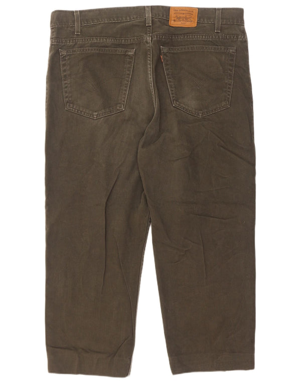 Męskie jeansy o swobodnym kroju Levi's W40 L25, bawełna khaki