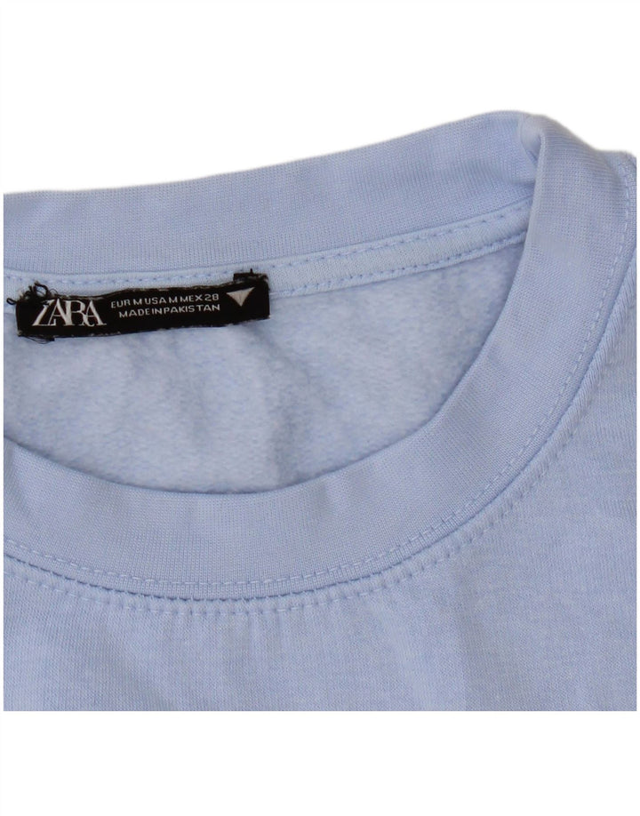 Bluza damska Zara Sweter UK 14 Średni Niebieski