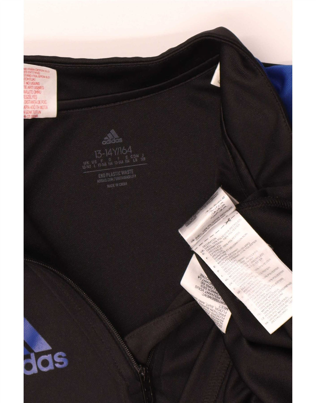 Dres chłopięcy Adidas Aeroready Pullover Top 13-14 lat w kolorze czarnym