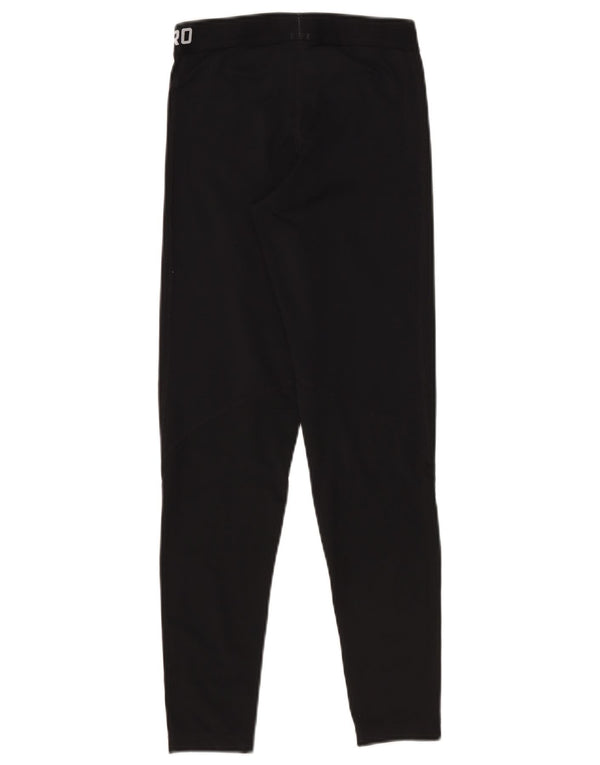 Damskie legginsy Nike Dri Fit Graphic UK 12, średni czarny poliester