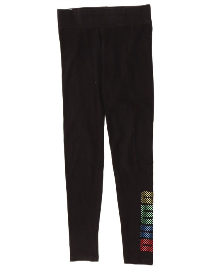 Damskie legginsy Puma Graphic UK 12, średnie czarne