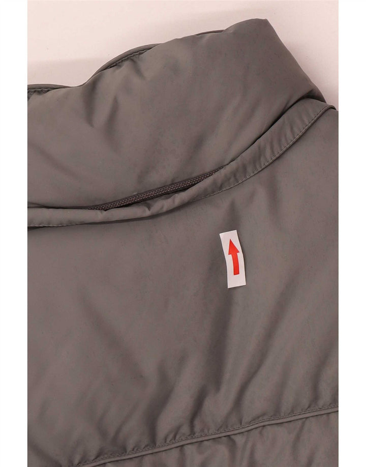 Męska, oversize'owa wyściełana kurtka Champion UK 10 Small Grey Colorblock