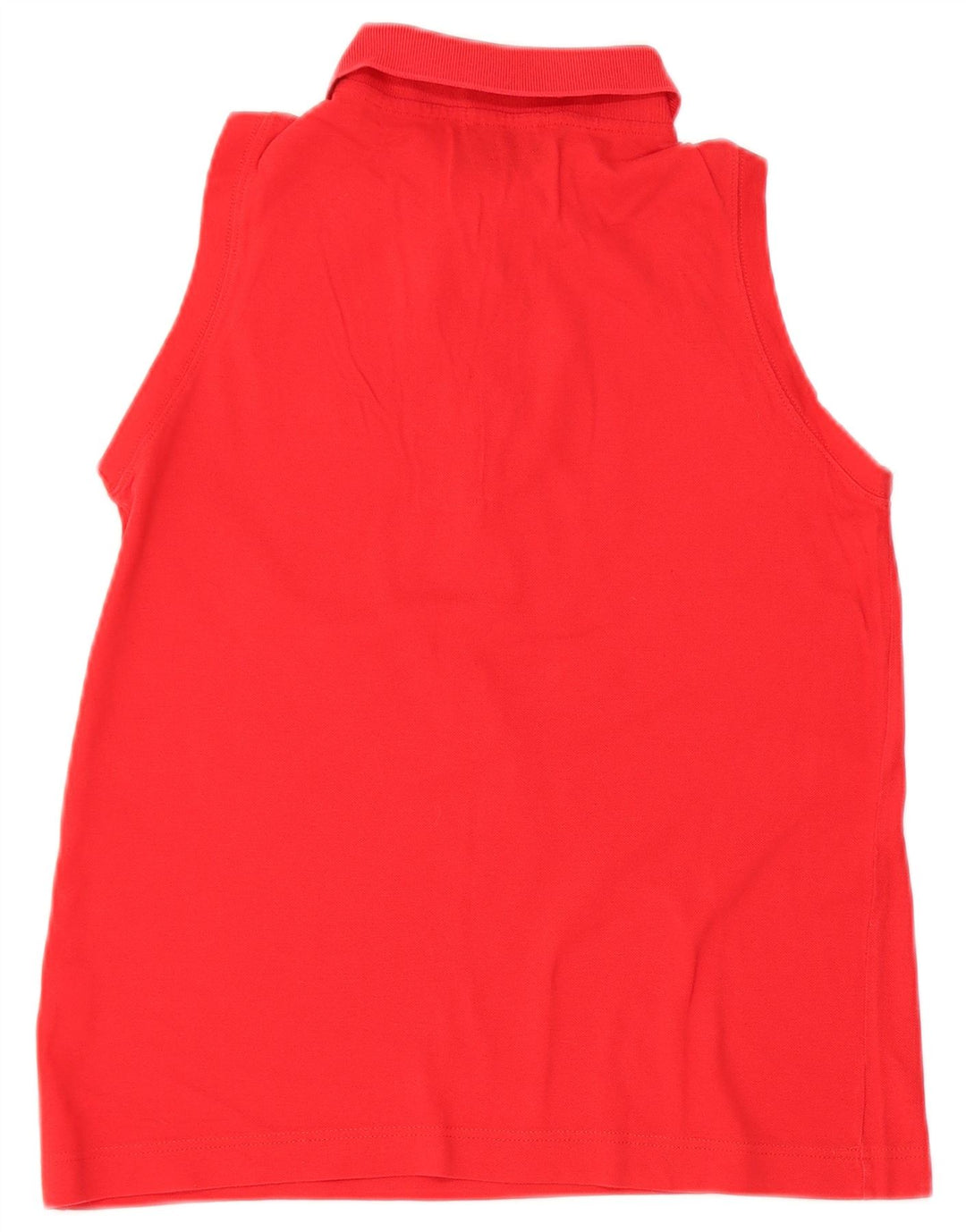 Damska koszulka polo bez rękawów SERGIO TACCHINI UK 10, mała czerwona