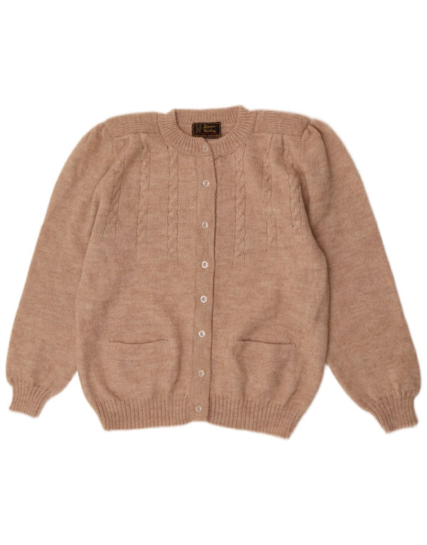 Sweter damski Alpaca Quitx UK 12 średni beż