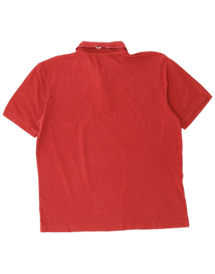 Męska koszulka polo KAPPA XL, czerwona, bawełniana