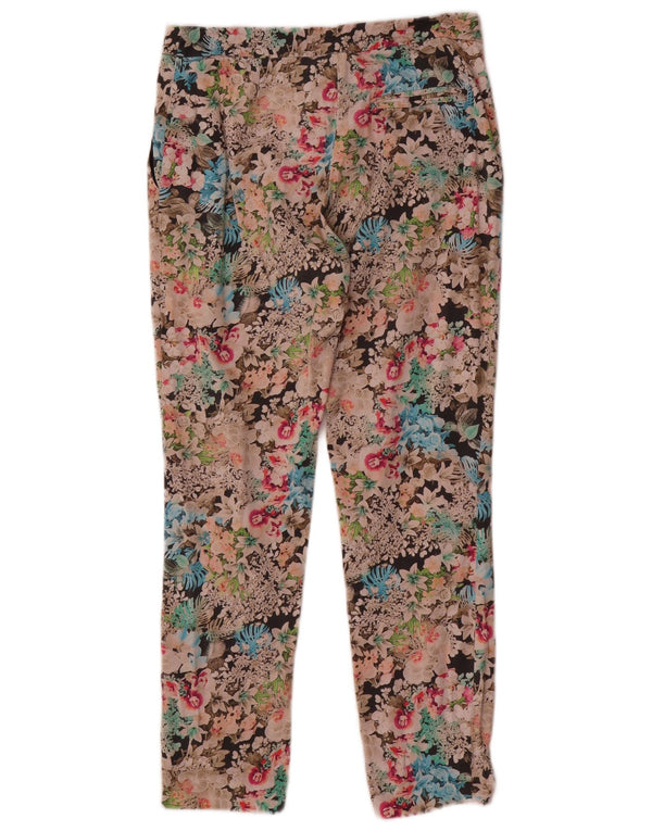 Damskie krótkie spodnie Topshop UK 8 Small W26 L26 Wielokolorowe kwiaty