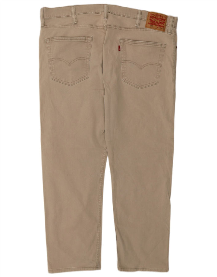 Męskie jeansy Levi's 502 Tapered W40 L27 Beżowe