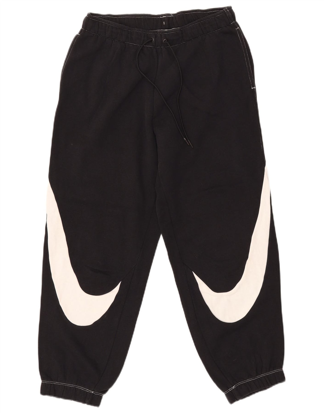 Damskie spodnie dresowe NIKE Graphic Joggers UK 10 Małe, czarne, bawełniane