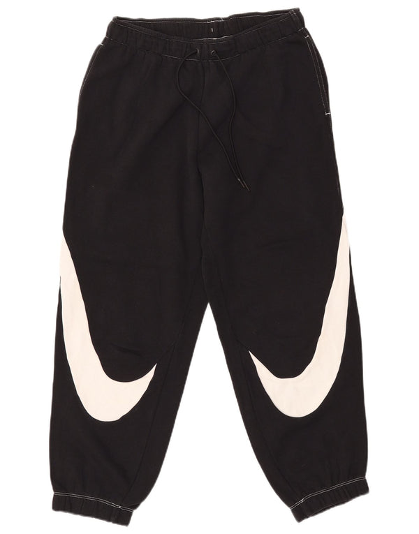 Damskie spodnie dresowe NIKE Graphic Joggers UK 10 Małe, czarne, bawełniane