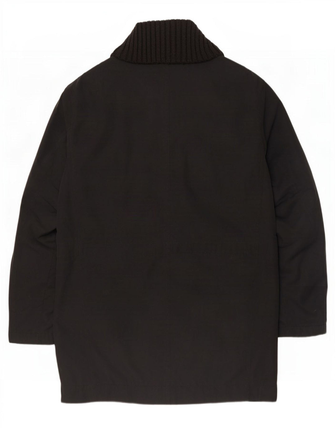Płaszcz męski Hugo Boss UK 42 XL, czarny poliester