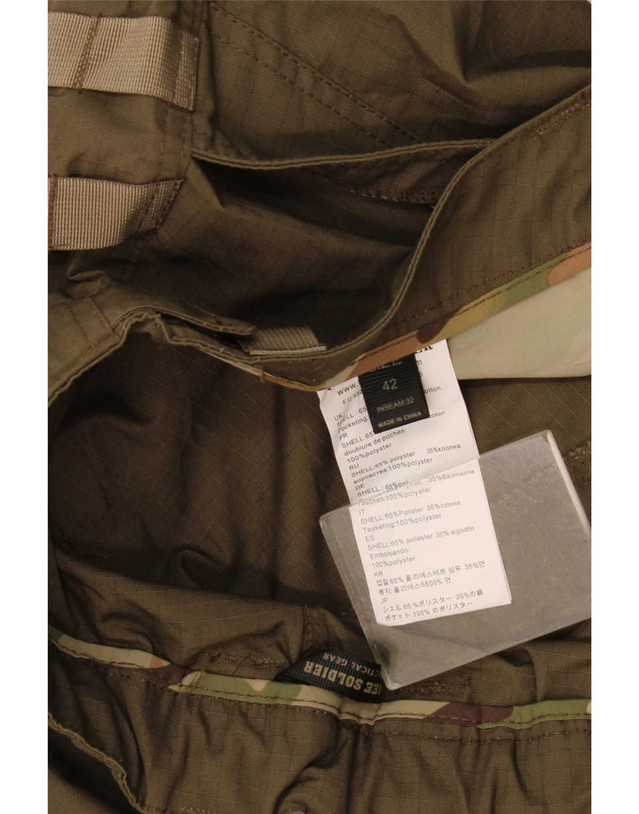 Męskie spodnie cargo Free Soldier W42 L33 Khaki Poliester