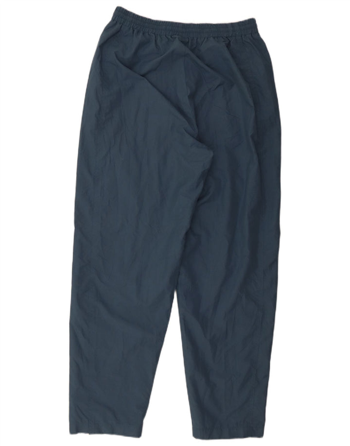 Damskie spodnie dresowe Reebok UK 14, duże, niebieskie, poliestrowe