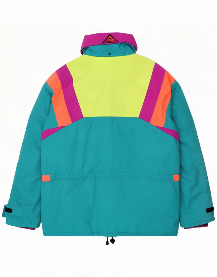 Męska kurtka narciarska Aesse UK 42 XL Niebieski Colourblock Poliamid