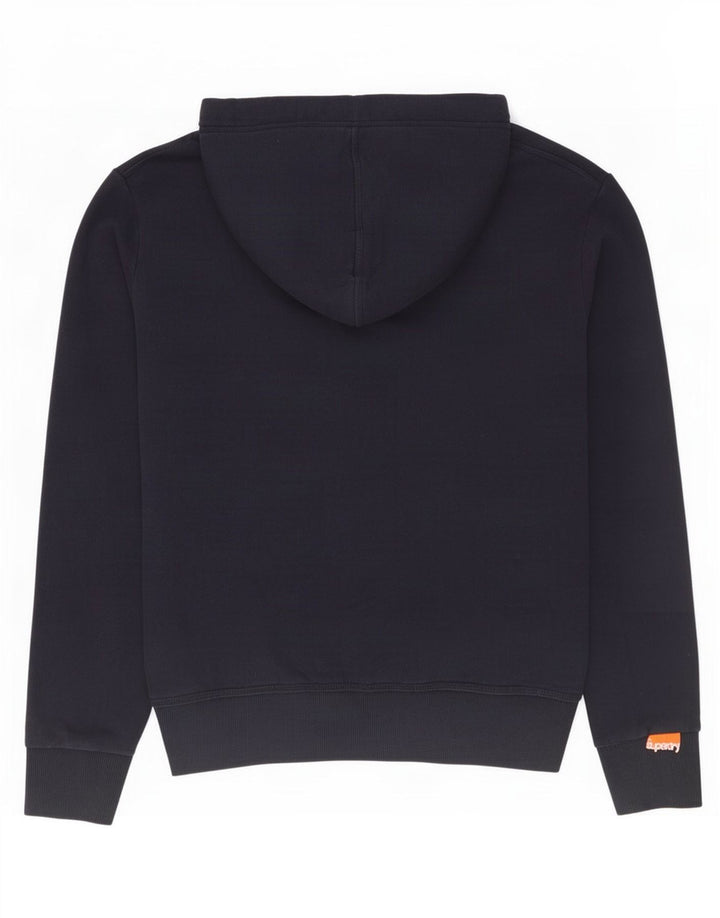 Męski sweter z kapturem Superdry, duży, granatowy