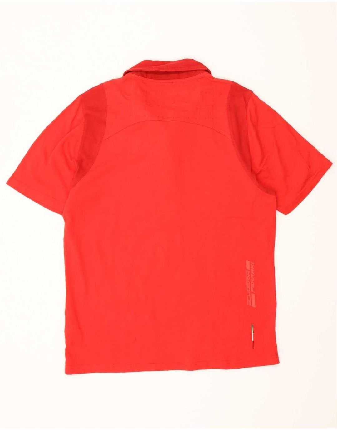 Męska koszulka polo Puma Ferrari, mała, czerwona, bawełniana
