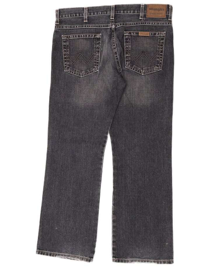 Jeansy męskie Wrangler Bootcut W34 L30 Granatowe, bawełniane