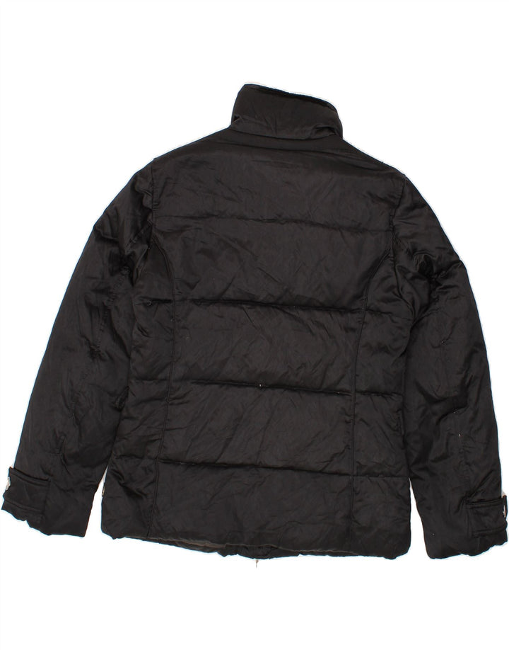 GEOX Womens Respira Padded Jacket UK 14 Large Black Polyester Vintage Geox and Second-Hand Geox from Messina Hembry 