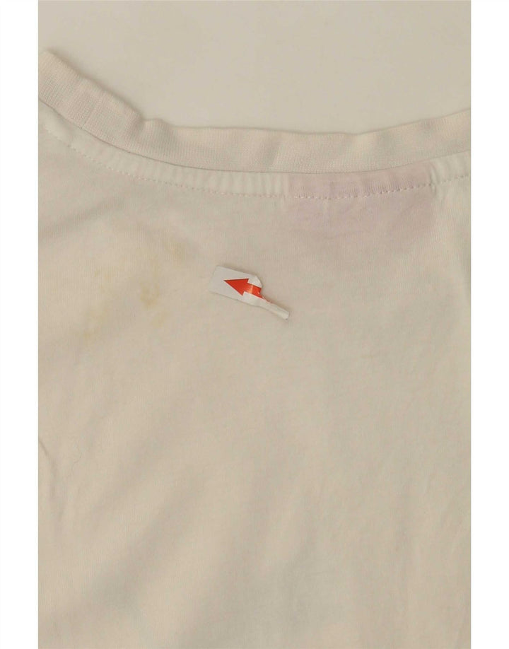 Męski T-shirt Puma z grafiką, średni biały