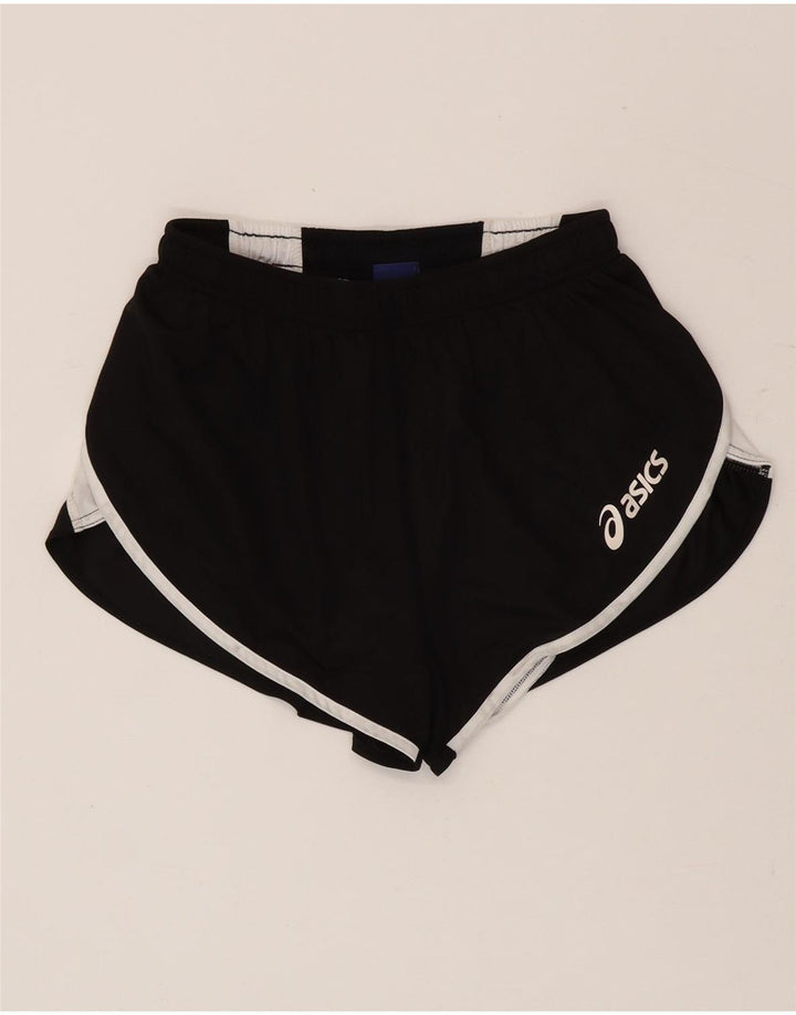 Damskie spodenki kąpielowe ASICS UK 14, duży czarny poliester z blokami kolorów