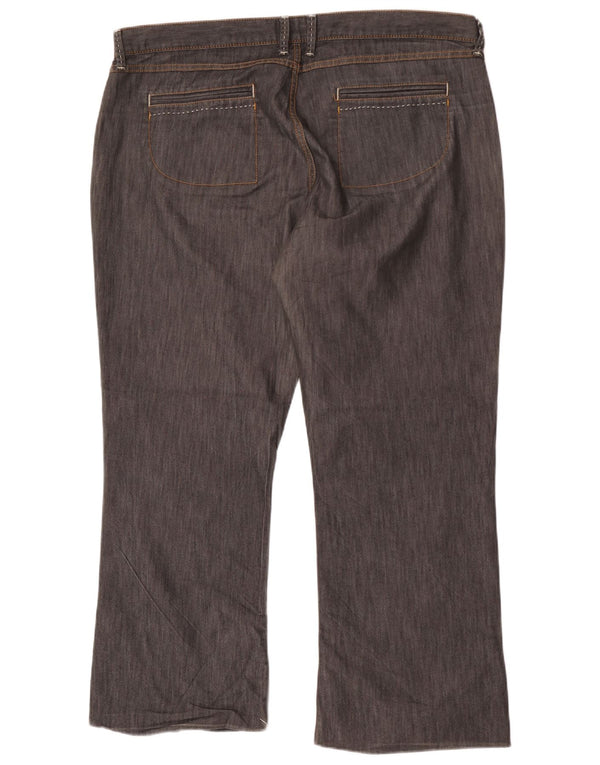 Marks & Spencer Damskie Krótkie Dżinsy UK 20 2XL W40 L27 Szare