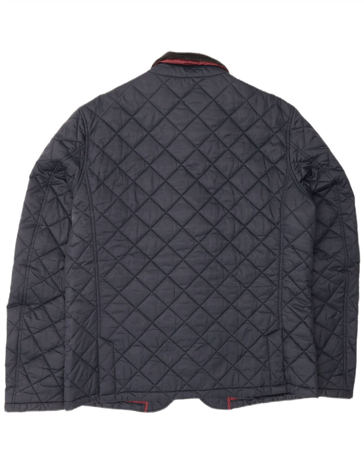 Męska pikowana kurtka BARBOUR Heritage UK 42 XL granatowa