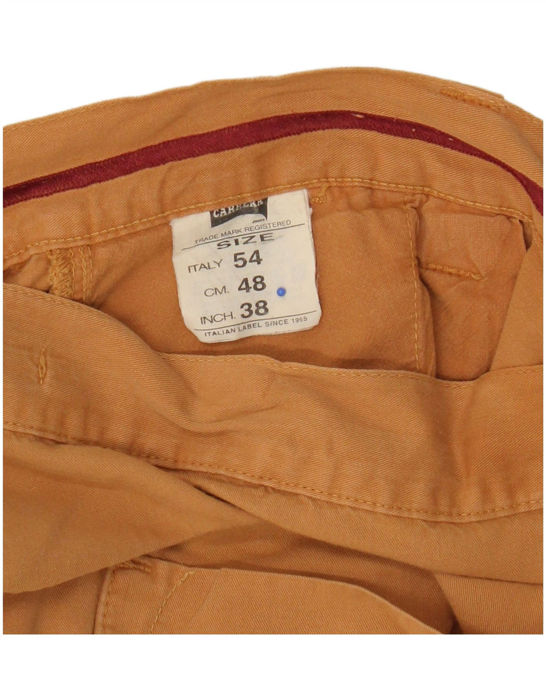 Męskie bermudy Carrera W38 XL Żółta bawełna