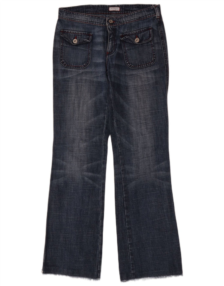 Damskie jeansy rozkloszowane Max & Co. IT 42 Medium W30 L32 Niebieskie, bawełniane