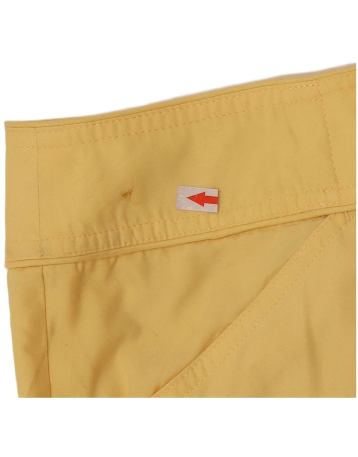 Damskie spodnie Capri Cargo Izod US 12 Large W34 L22 Żółty poliester
