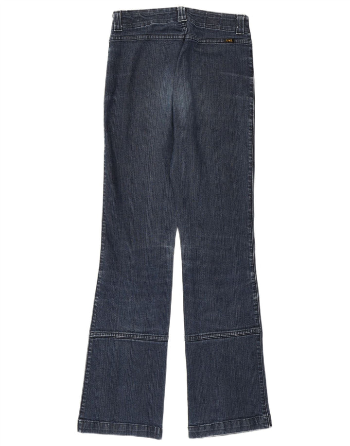 Damskie jeansy Lee Tilton Bootcut US 14 Large W28 L30 Granatowa bawełna