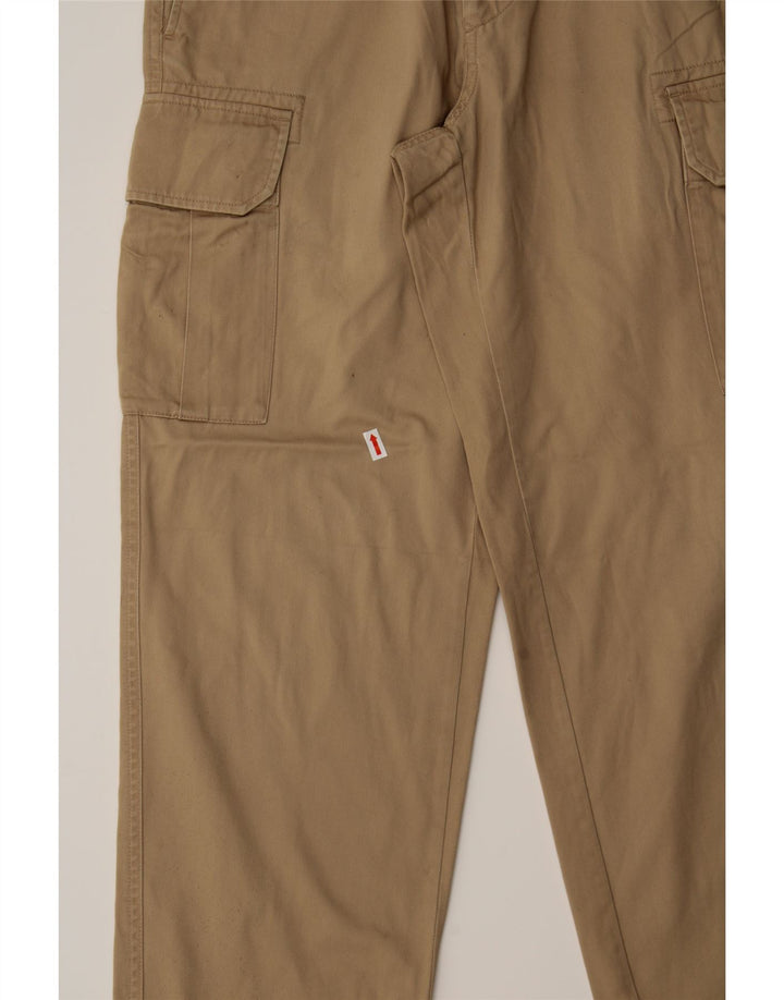 MARLBORO CLASSICS Mens Straight Cargo Trousers EU 46 Small W29 L29 Beige Vintage Marlboro Classics and Second-Hand Marlboro Classics from Messina Hembry 