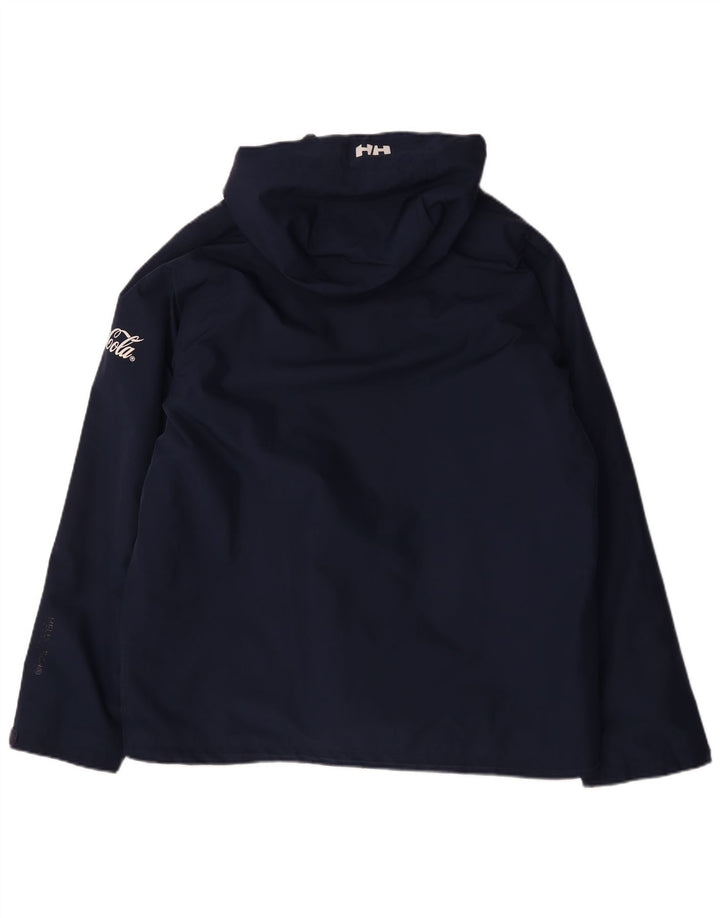 Męska kurtka wiatrówka z kapturem Helly Hansen UK 42 XL Granatowy poliester