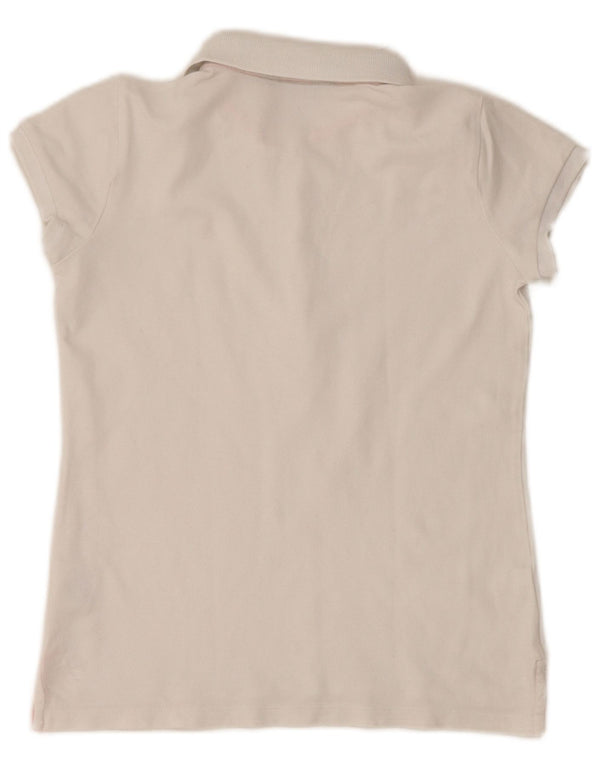 RALPH LAUREN Dziewczęca koszulka polo 12-13 lat, duża, biała, bawełniana