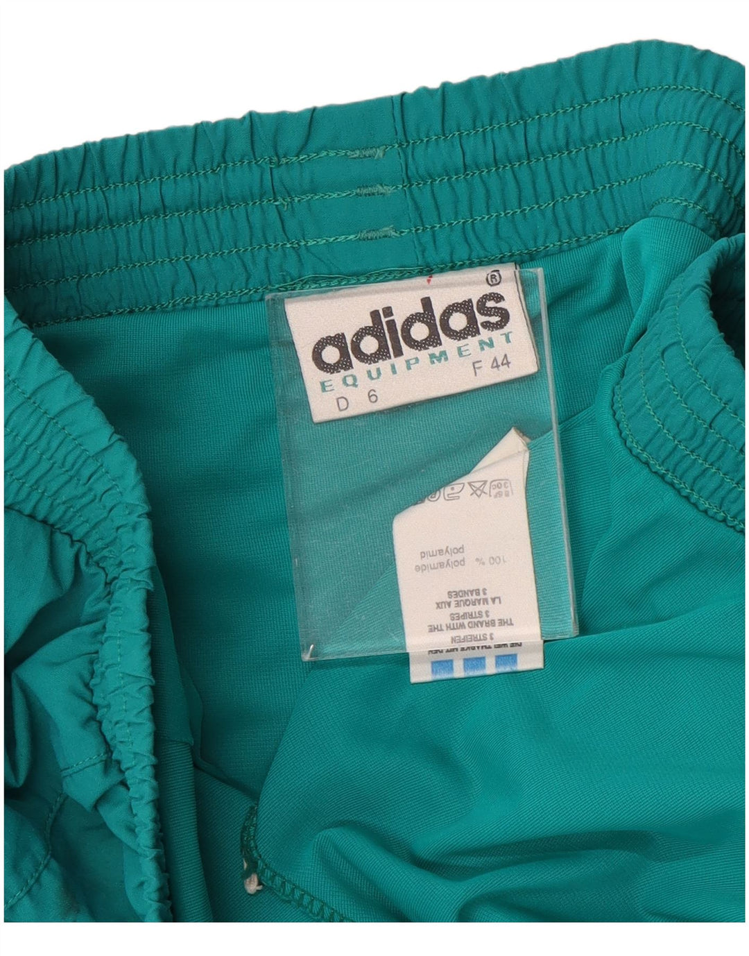 Damskie spodenki sportowe Adidas EU 44, duże, zielone, poliamidowe