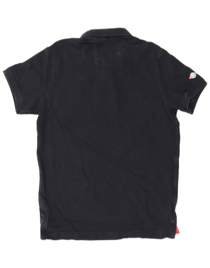Męska koszulka polo Superdry 2XL, granatowa, bawełniana
