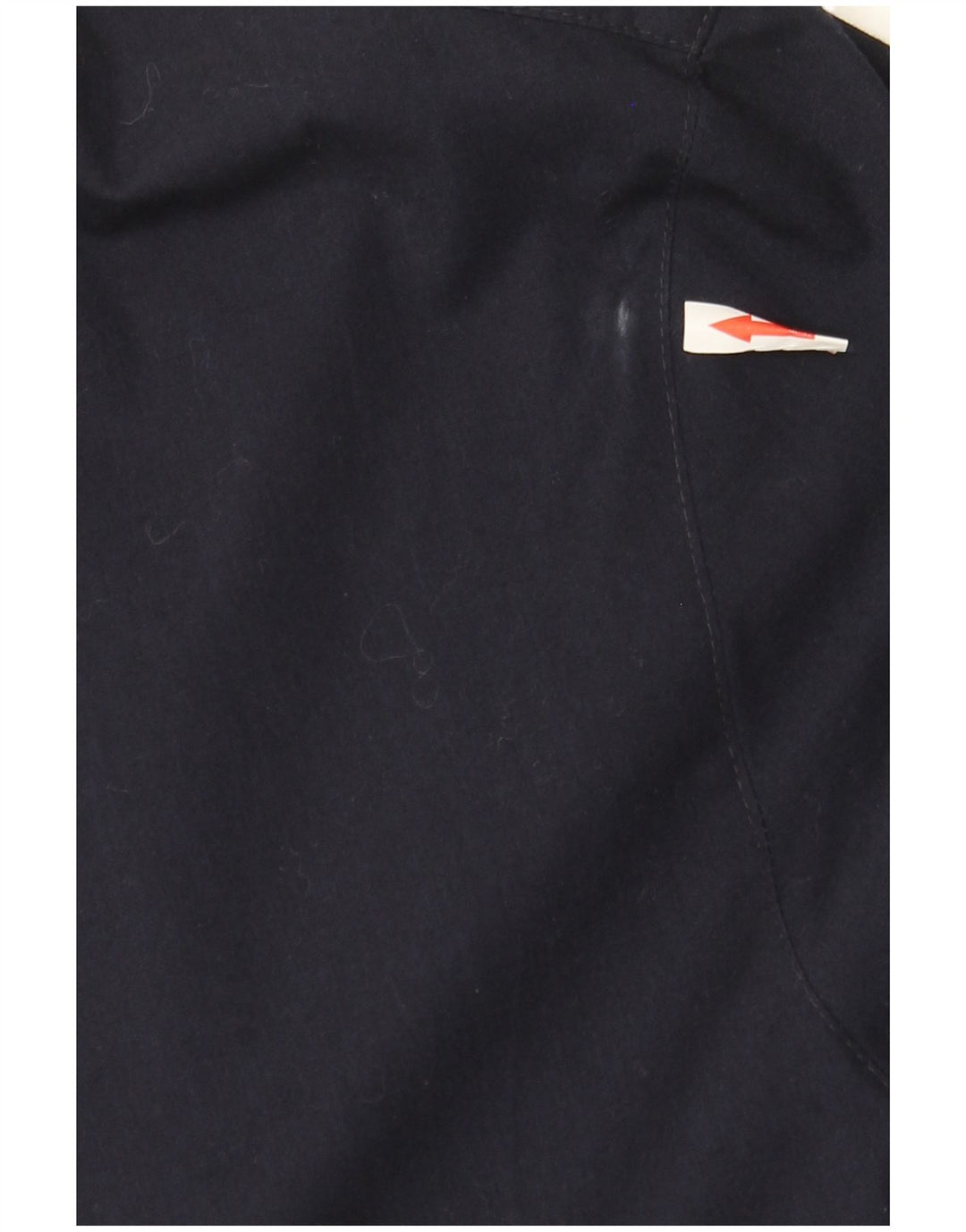 Dwustronny płaszcz damski oversize w stylu vintage UK 18 XL granatowy