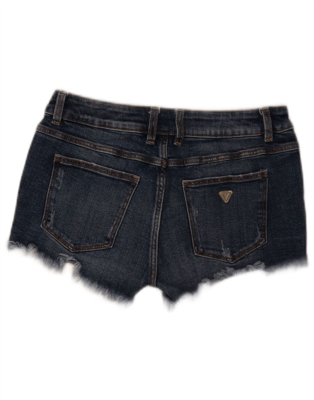Damskie spodenki jeansowe Guess W26, małe, granatowe