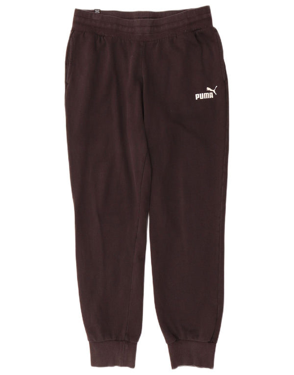 Damskie spodnie dresowe Puma Joggers UK 12 Średnia czarna bawełna