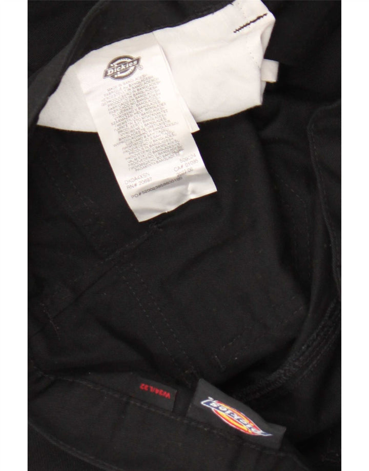 Męskie proste spodnie cargo Dickies W34 L32 Czarny poliester