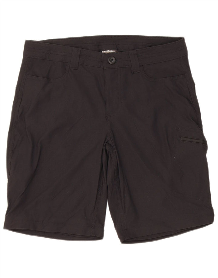 Damskie spodenki turystyczne Eddie Bauer US 8 Medium W30 z czarnego nylonu