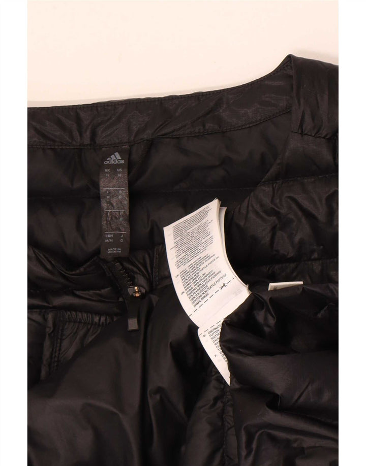 Męska wyściełana kurtka Adidas UK 38 Średni czarny nylon