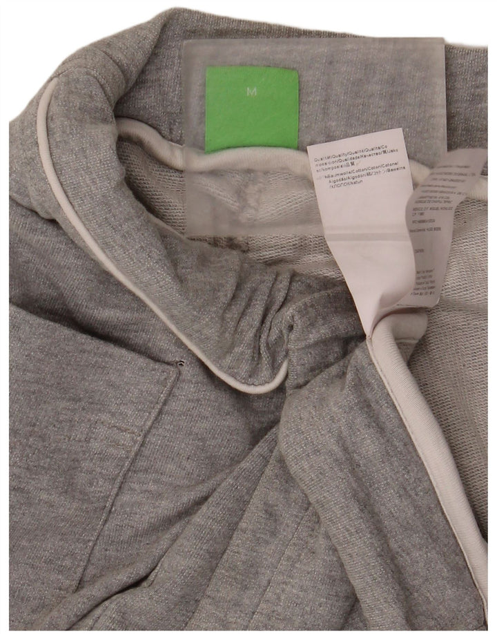 Męskie spodnie dresowe Hugo Boss, średnioszare, bawełniane