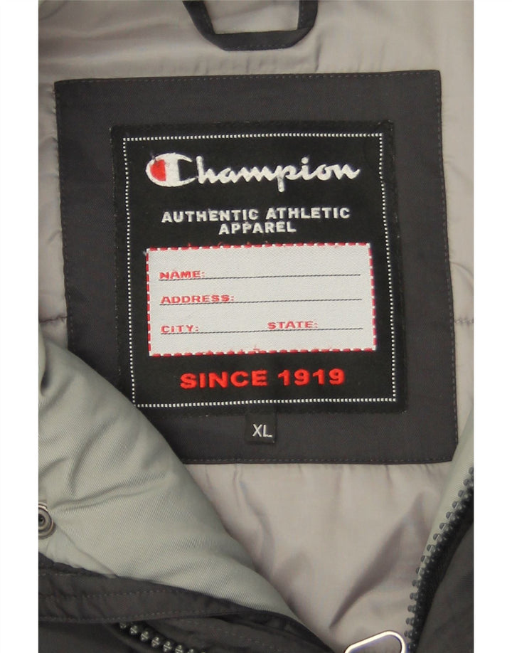 Męska ocieplana kurtka Champion UK 42 XL, czarna