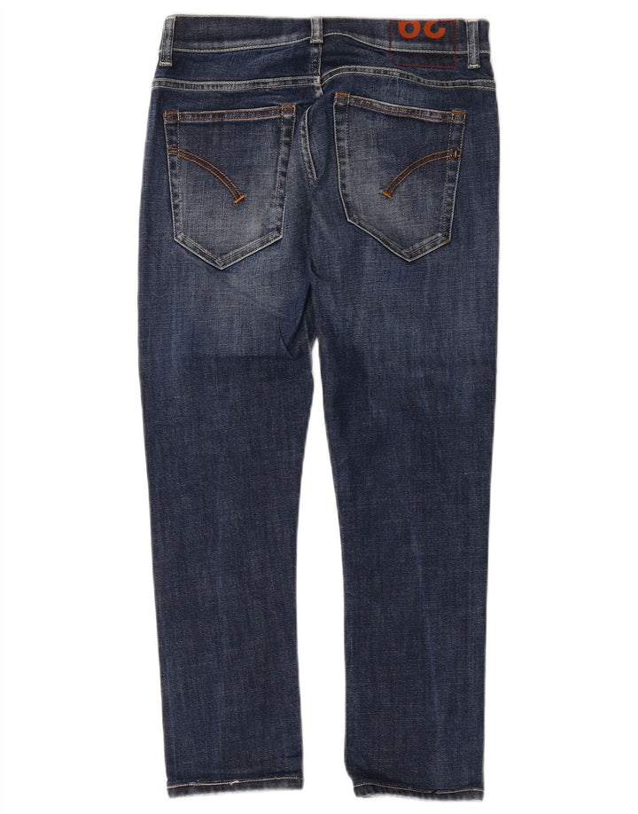 Dondup Damskie Ritchie Skinny Jeans W29 L25 Niebieskie bawełniane