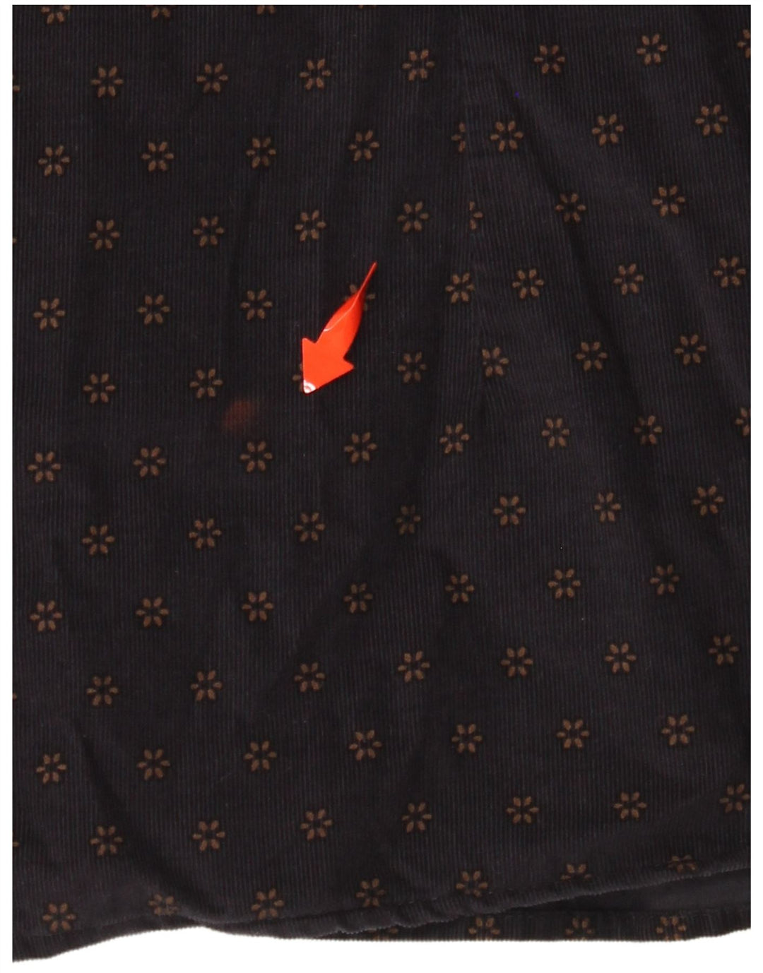 Koszula sztruksowa TED BAKER Rozmiar 6 2XL Granatowa, bawełniana w kwiaty