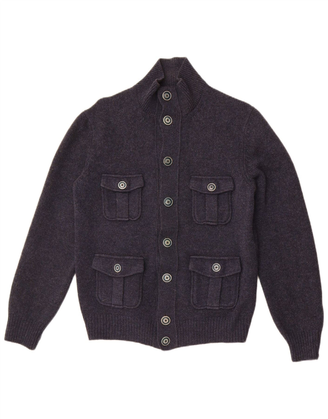 Męski sweter wojskowy, mały, granatowy