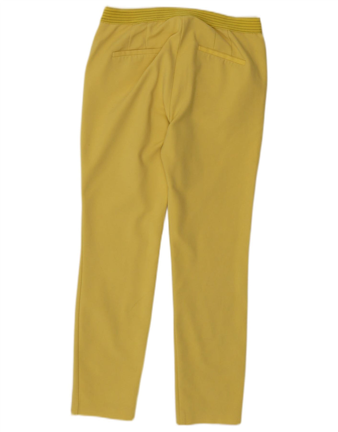Spodnie damskie Zara Slim Chino, średnie W28 L26, żółte