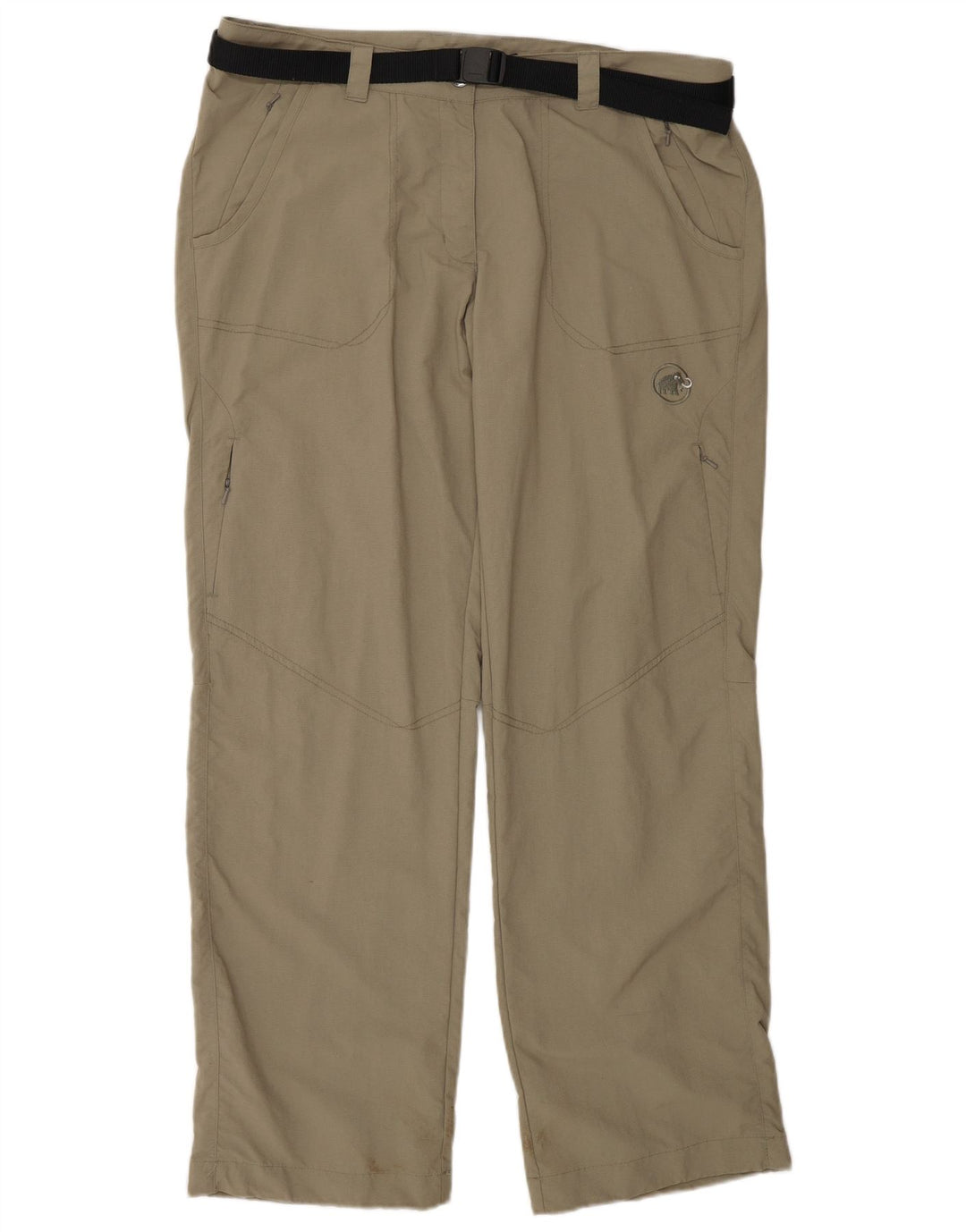 Damskie krótkie spodnie cargo MAMMUT UK 18 XL W36 L31 Khaki