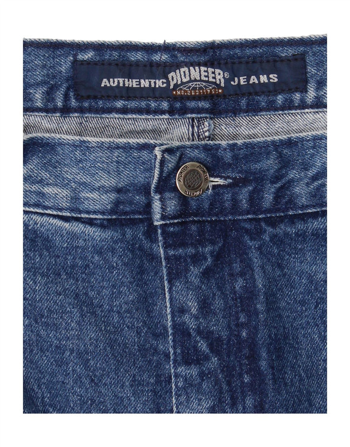 PIONEER Mens Straight Jeans W38 L33 Blue Vintage Pioneer and Second-Hand Pioneer from Messina Hembry 
