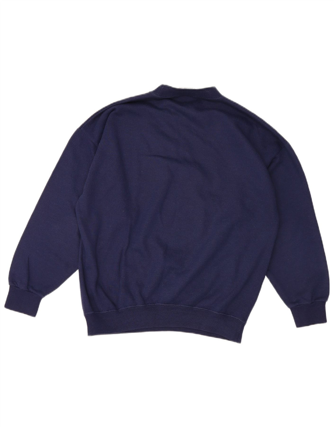 Damska bluza oversize z grafiką Acorn, UK 10, mała, granatowa